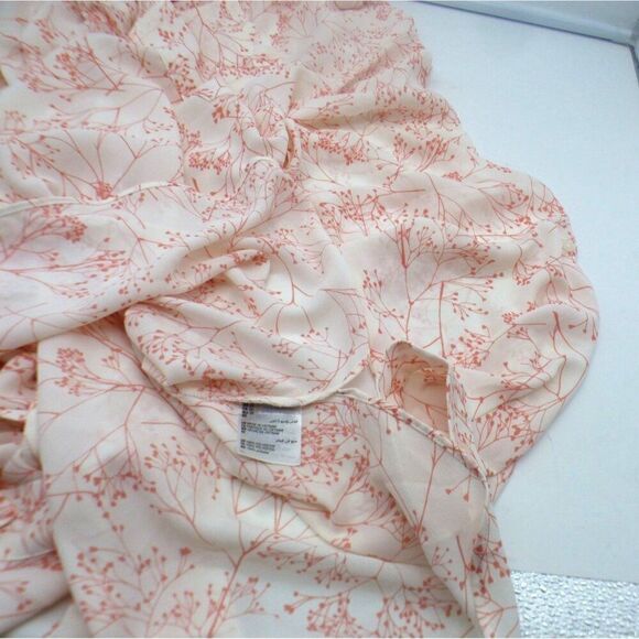 Alfani Plus Size Printed Utility Tunic, Coral Baby Breath, Sz. 3X - Picture 10 of 12